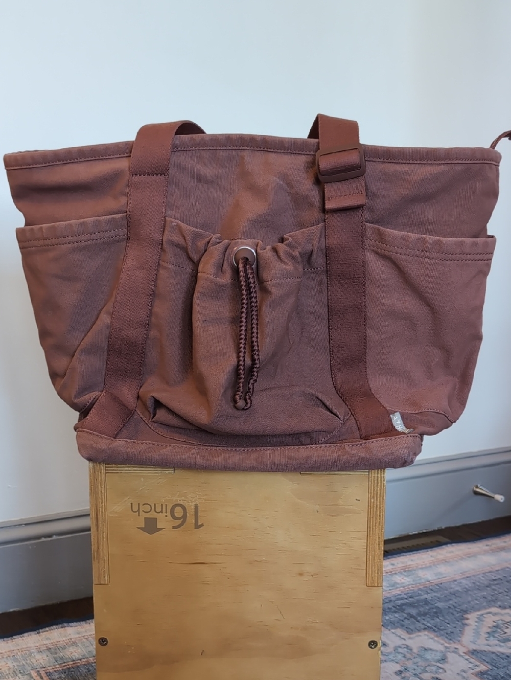 Athleta Canvas Tote Bag
